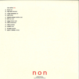 Various - DIEZ LP (3x12") - NON050 | Non Series