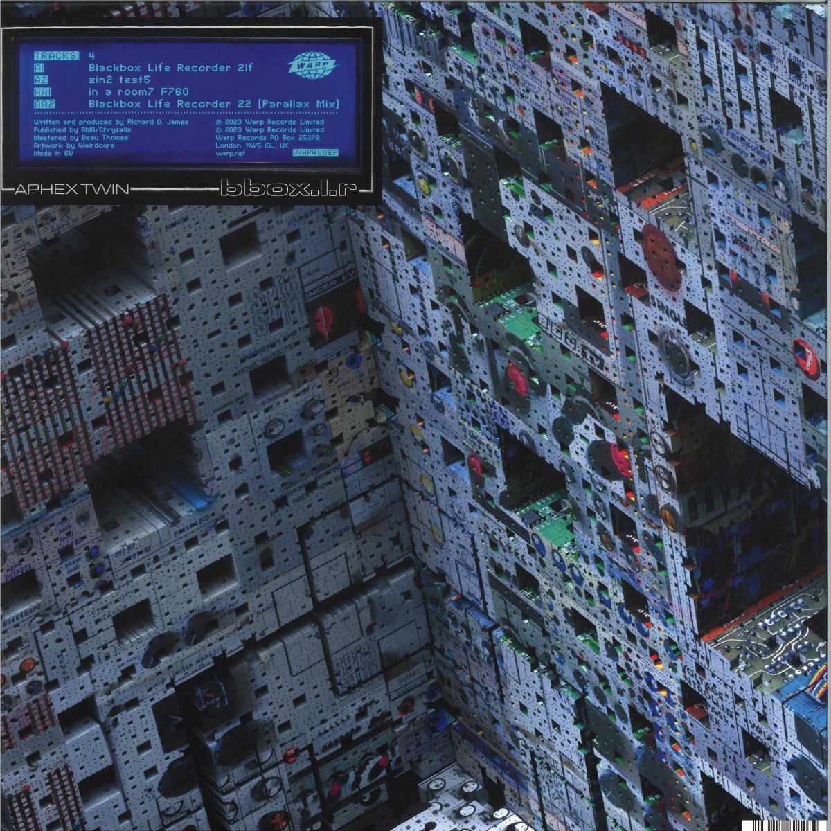 Aphex Twin - Blackbox Life Recorder 21f / in a room7 F760 - WAP480EP - WARP