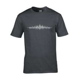 Audio wave t-shirt men