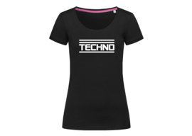 Techno t-shirt woman body fit