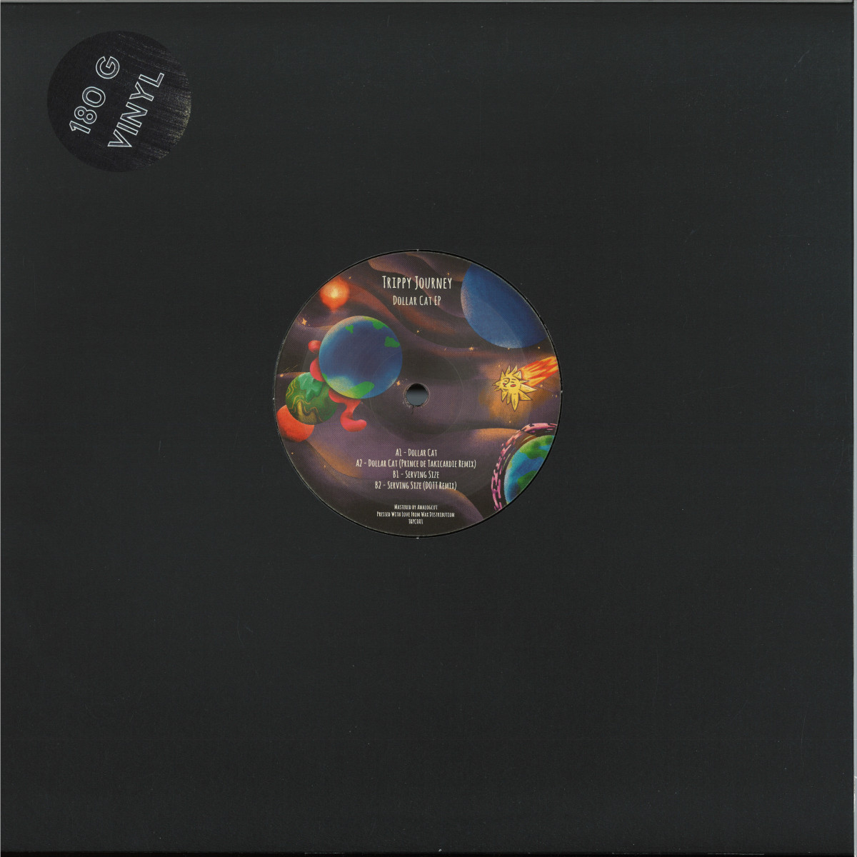 Trippy Journey - Dollar Cat EP - TRPC001 - Trippy Cat Wax