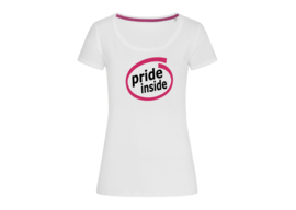 Pride inside woman t-shirt body fit