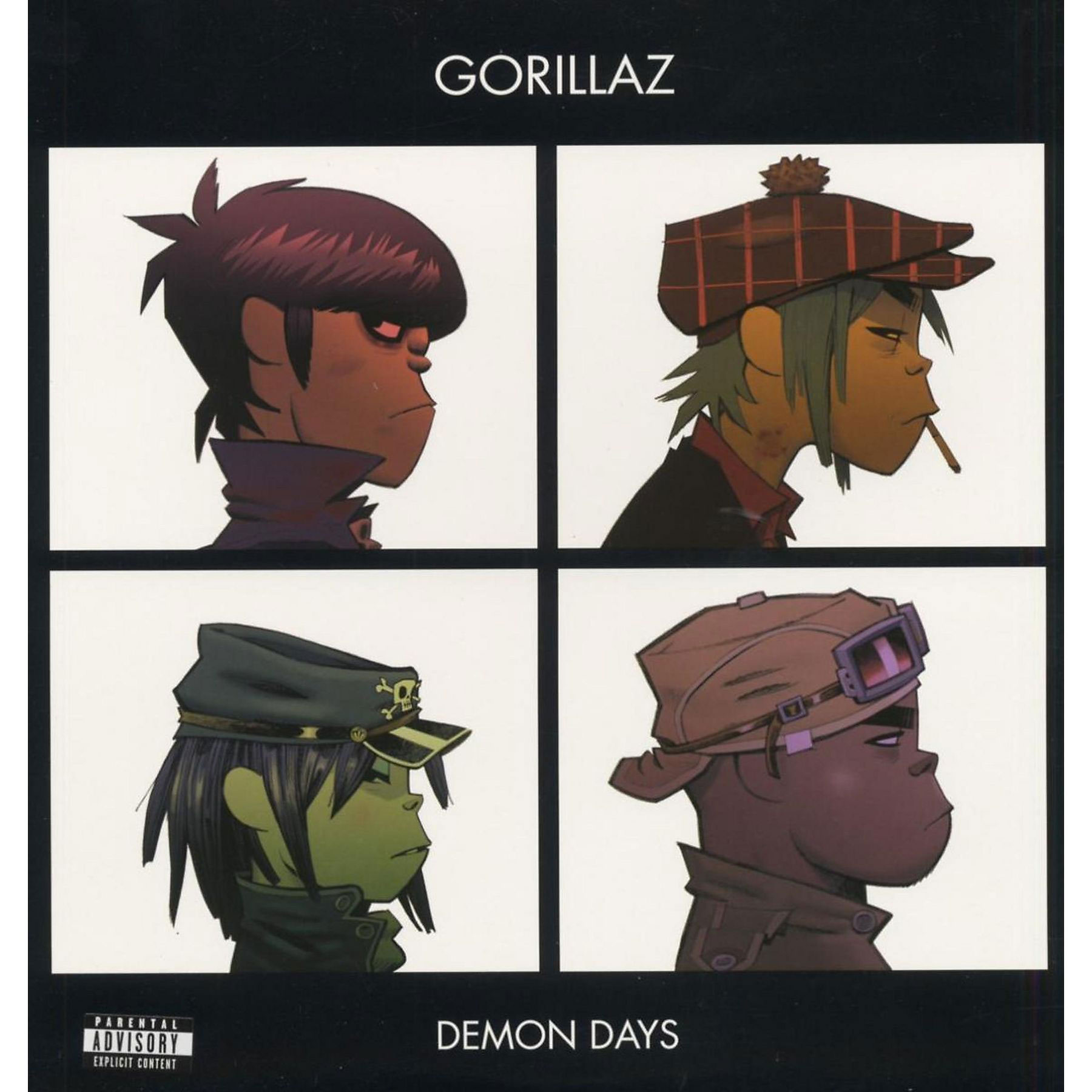 Gorillaz - Demon Days Warner  - WB543394.1 - PARLOPHONE