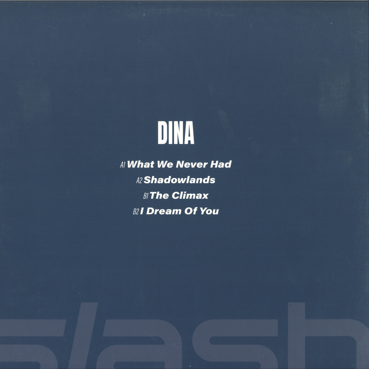 Dina - What We Never Had - SLASH007 - SLASH