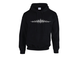 Audio wave hoodie