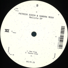 Patrick Siech, Sandra Mosh - Relicta EP - DCLTD23 | DrumCode