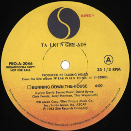 Talking Heads - Burning Down The House / Pull Up The Roots / Slippery People - PROA2046 | SIRE
