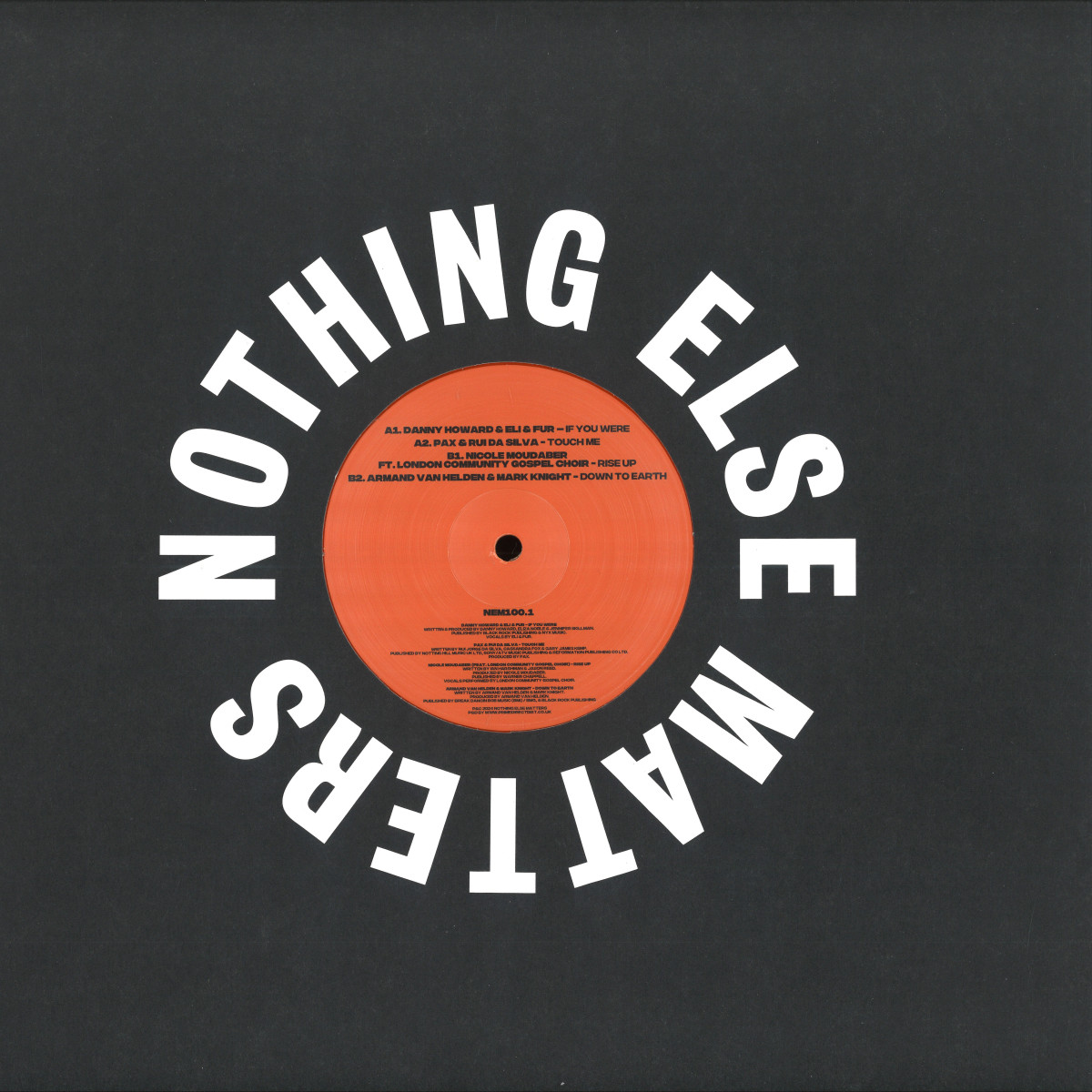 Various - NEM100.1 Vol.1 - NEM100.1 - Nothing Else Matters