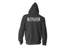 Hoodie zipper Strain Hunters Logo - Black