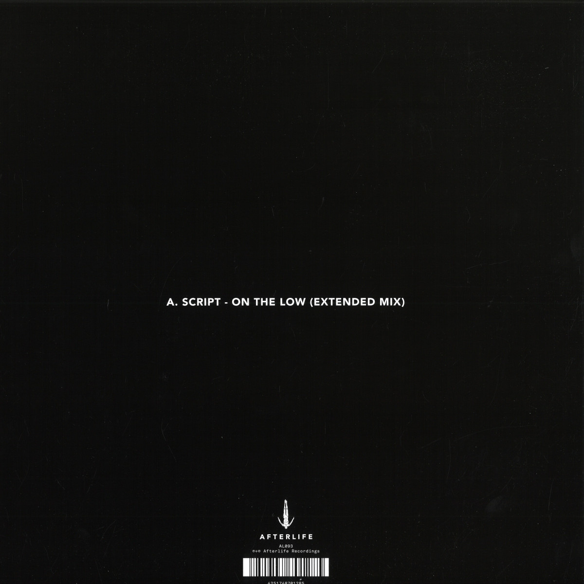 Script - On The Low - AL093 - Afterlife