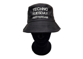 Techno Tuesday Amsterdam bucket hat black
