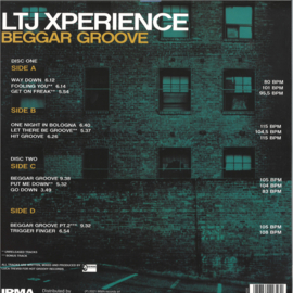 LTJ XPERIENCE - BEGGAR GROOVE LP (2x12") - IRM2035 | Irma Records