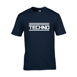 Techno t-shirt men