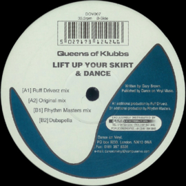 Queens Of Klubbs – Lift Up Your Skirt & Dance - DOV007 - Dance on Vinyl