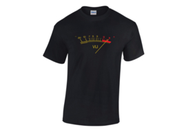VU meter t-shirt men
