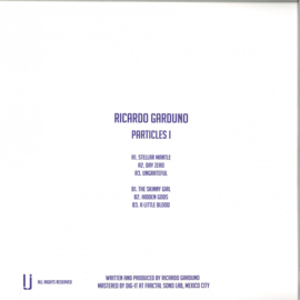 Ricardo Garduno - Particles I - UCKR005 | Ucker Records