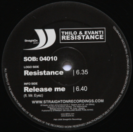 Thilo & Evanti – Resistance - SOB:04010 - StraightOn Black