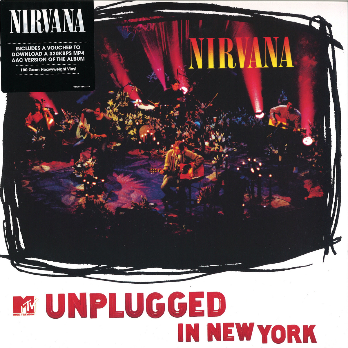 Nirvana - Unplugged In New York LP - GEF24727 - GEFFEN