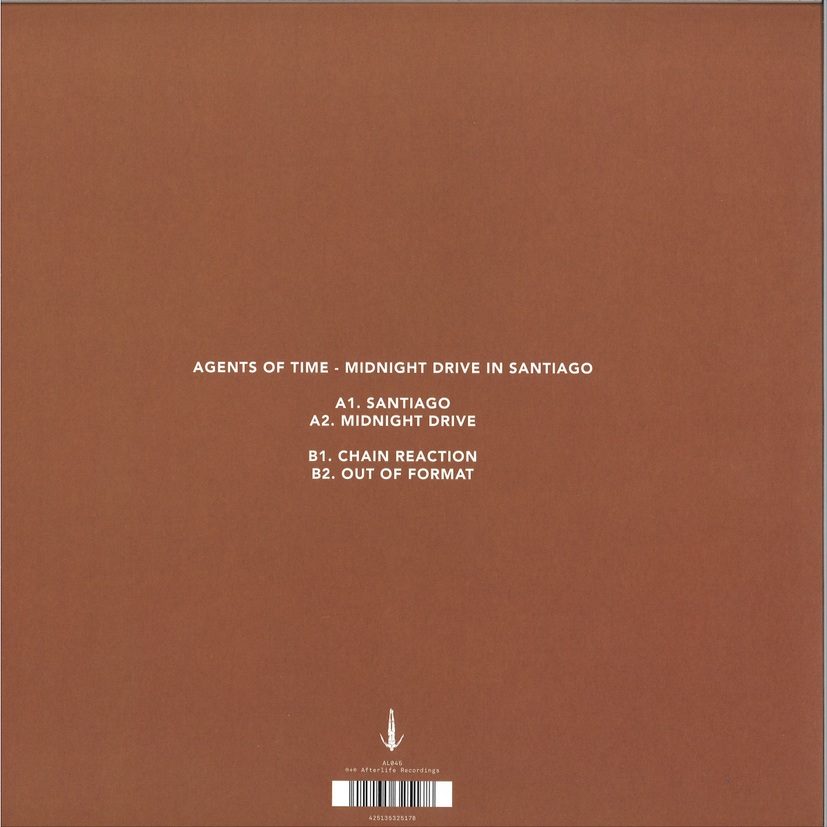 Agents Of Time - Midnight Drive In Santiago EP -  AL045 - Afterlife