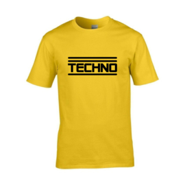 Techno t-shirt men