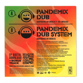 Suspensivos Inflamables - Pandemix Sound System - COS007 | COSMICA MUSIC
