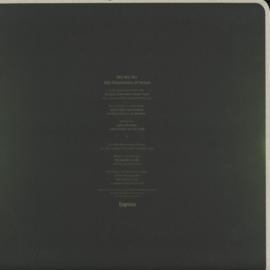 Wa Wu We - 108 Dimensions of Green 2x12" - HYPNUS027 | Hypnus Records