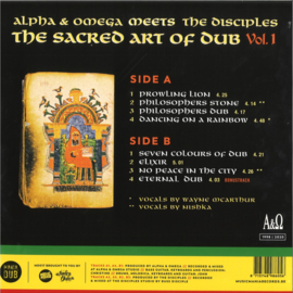 ALPHA & OMEGA MEETS THE DISCIPLES - SACRED ART OF DUB VOLUME 1 - MD017 | MANIA DUB