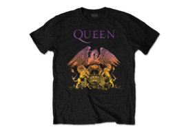 Queen T-Shirt Gradient Crest