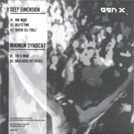 Deep Dimension, Minimum Syndicat - Program X-1 - GENX007 | Gen X