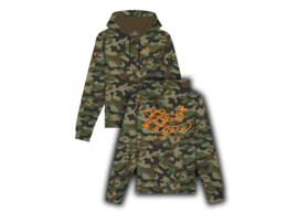 Hoodie zipper Green House - Camo