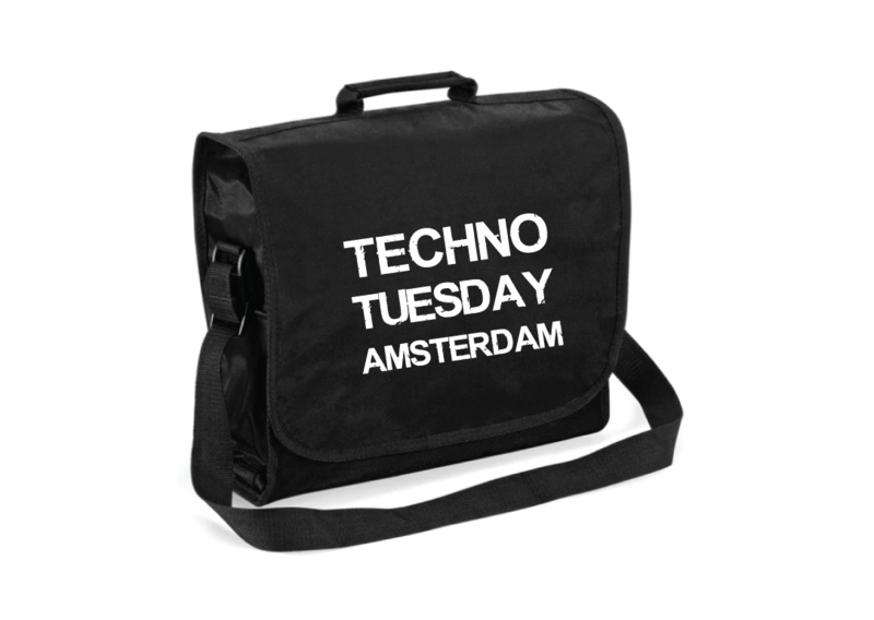 Techno Tuesday Amsterdam record bag