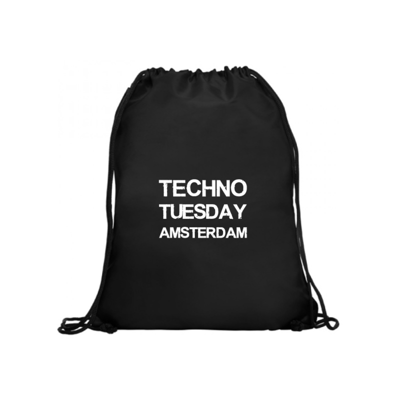 Techno Tuesday Amsterdam string bag