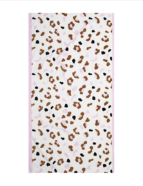 Luxury beach towel Leopard