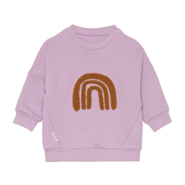 Sweater Little Gang Rainbow Lila