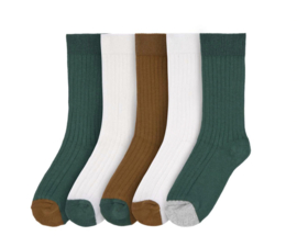 Ribbed Socks Little Gang Ocean Green