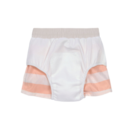 Boardie shorts Block Stripes milky/peach