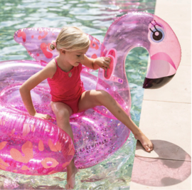Luxe float Flamingo Neon XL