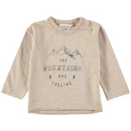 Mountains T-Shirt Beige