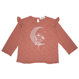 Moon T-shirt Terracotta