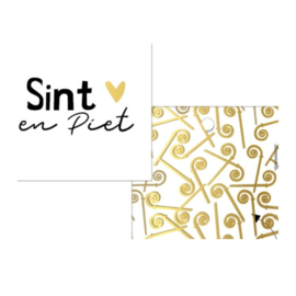 label Sint en Piet