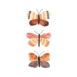 ansichtkaart vlinders