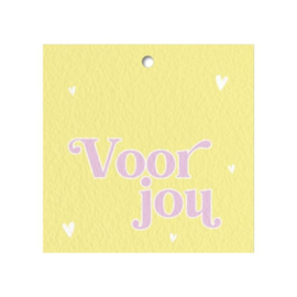 cadeaulabel voor jou