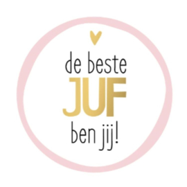 sticker juf