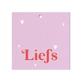 cadeaulabel liefs