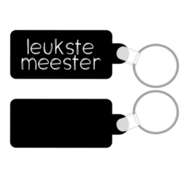 sleutelhanger leukste meester