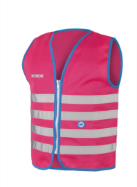 Fluojasje met naam - Roze
