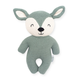 Knuffel 'Deer' - Ash green
