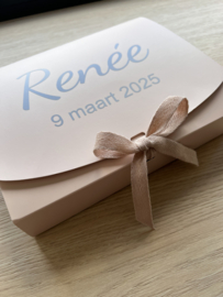 Cadeaudoosje met naam of tekst