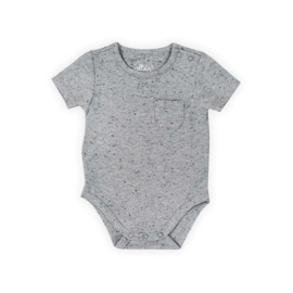 Body met korte mouw - maat 74/80