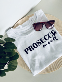 Prosecco mood t shirt webshop Maat t shirt XS
